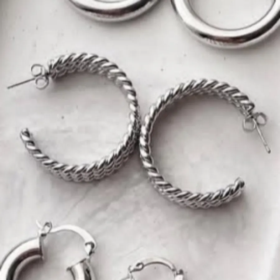 گوشواره حلقه ای برندYSX