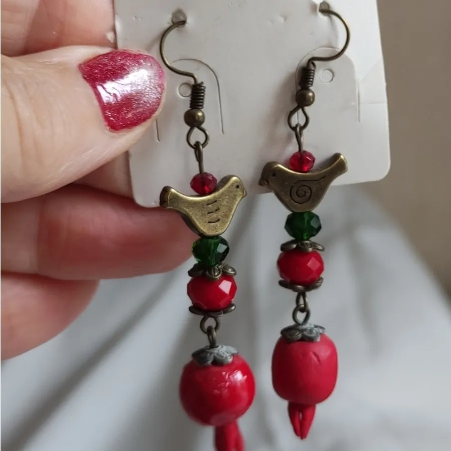 گوشواره انار یلدایی