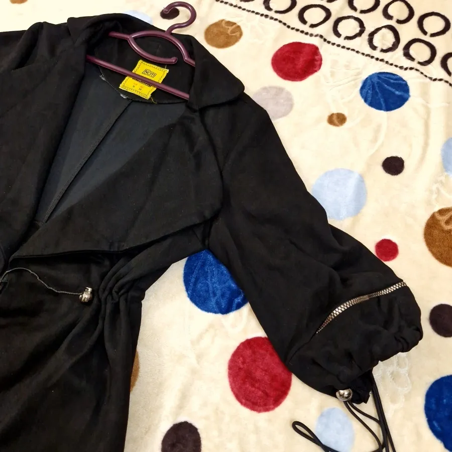 پالتو کوتاه مشکی سوییت