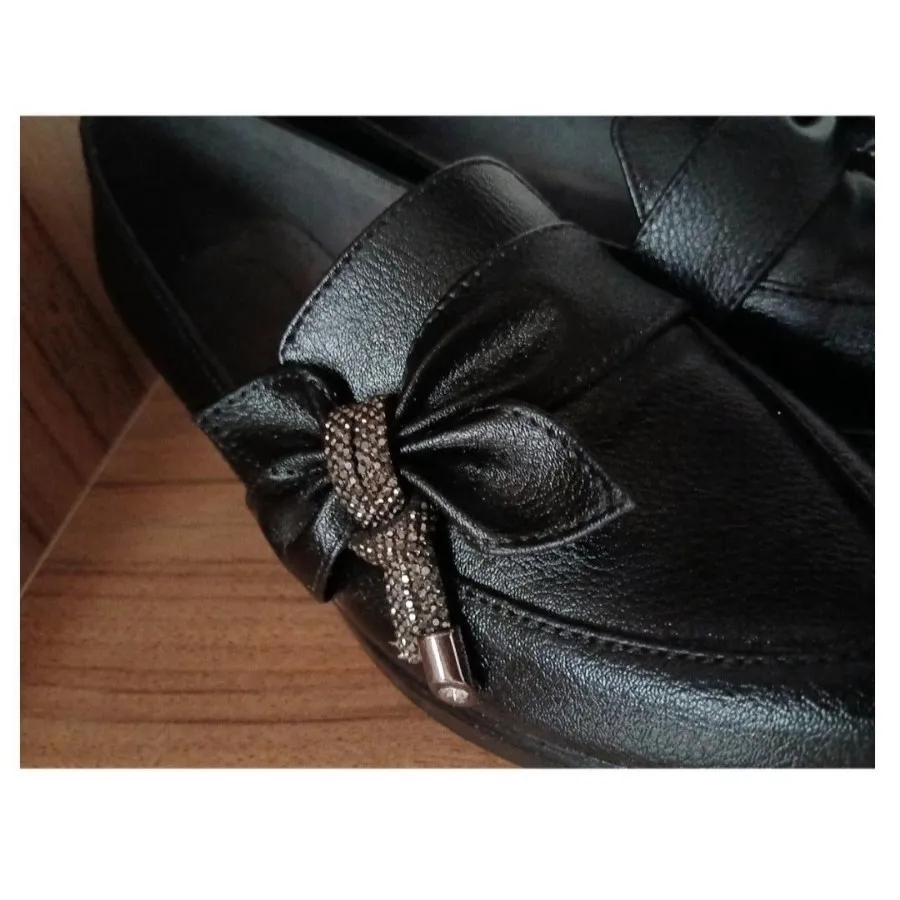 کفش کالج چرم مجلسی زنانه