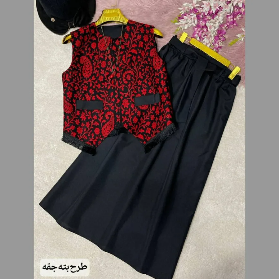 ست جلیقه و دامن