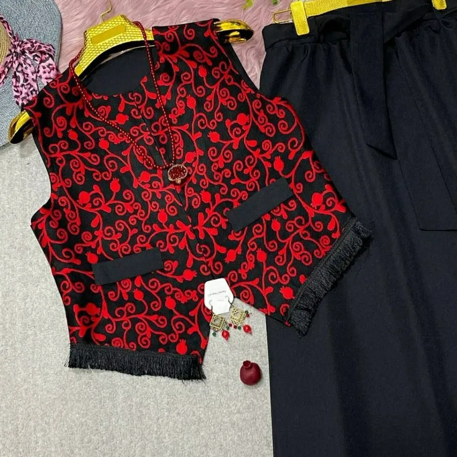 ست جلیقه و دامن