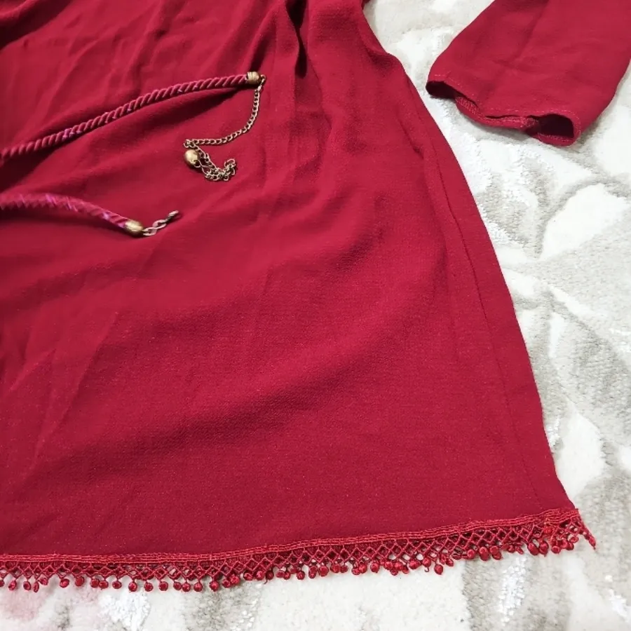 تونیک زرشکی یلدایی