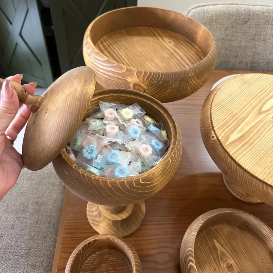 ست پذیرایی چوبی