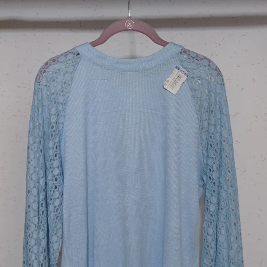 بلوز مجلسی آبی