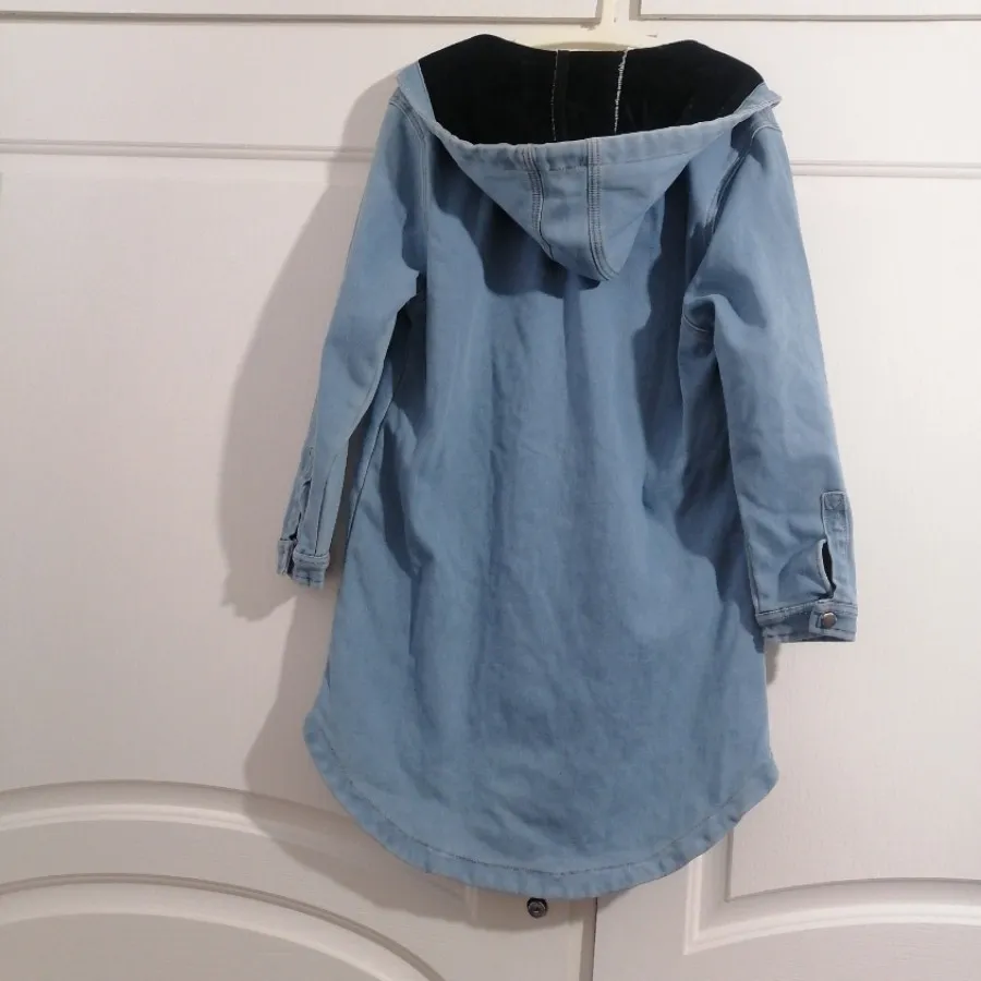 پالتو جین آبی روشن