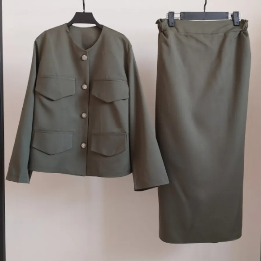 کت و دامن کرپ