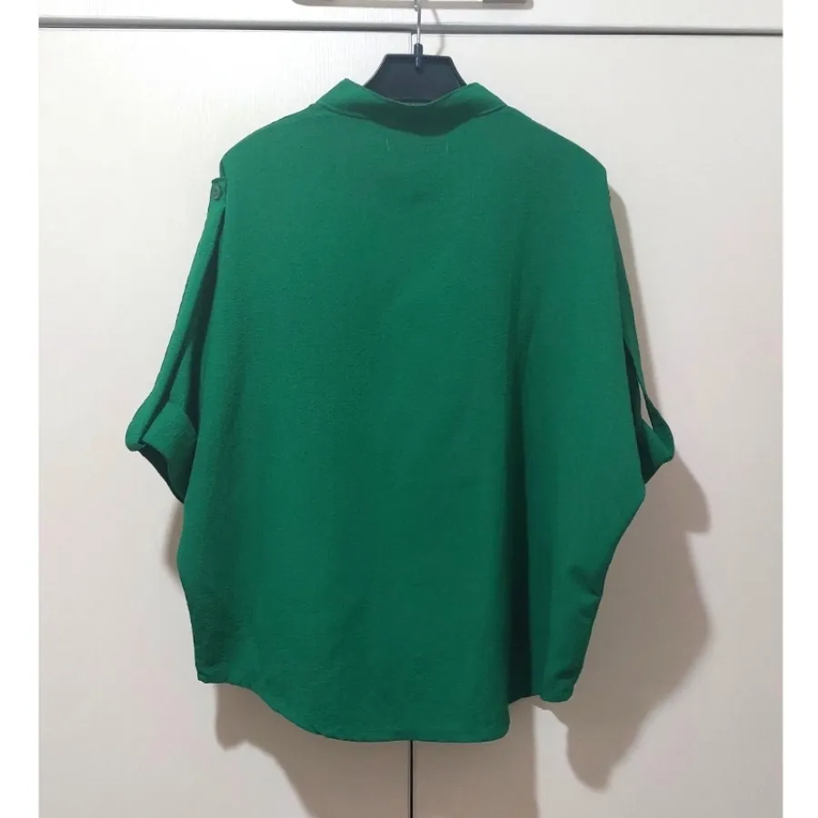 شومیز پفکی سبز بوتگا