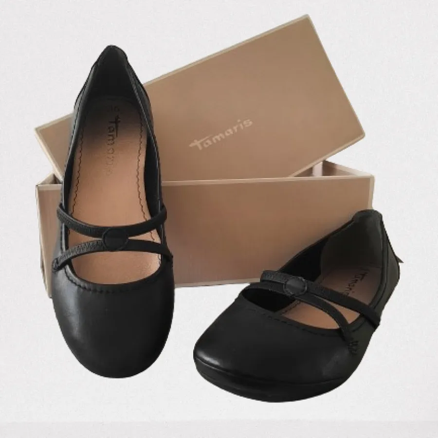 کفش تخت راحت روزمره مشکی