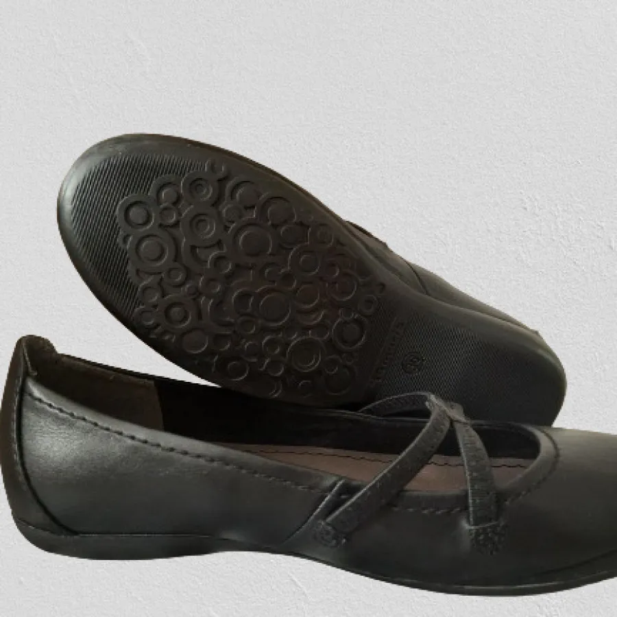 کفش تخت راحت روزمره مشکی