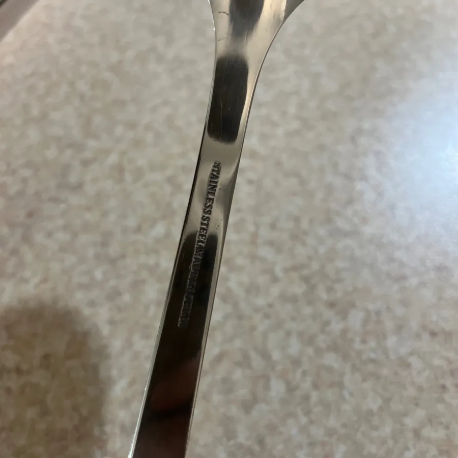 ملاقه سوپ خوری وقاشق خورش