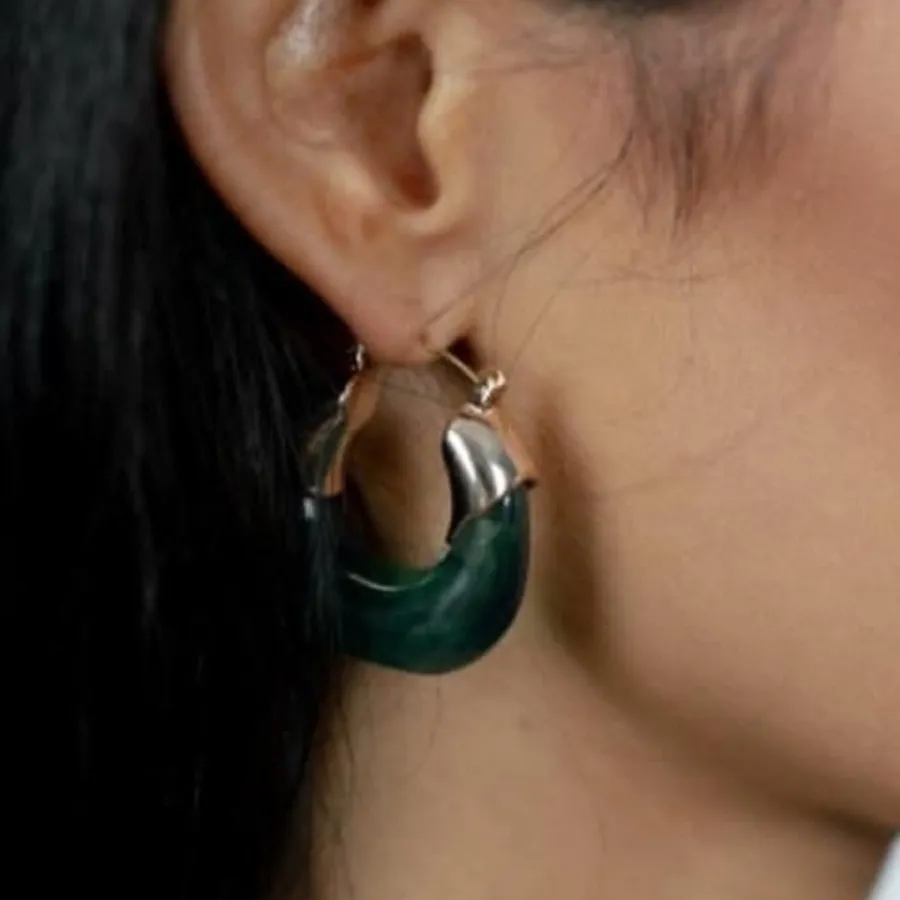 گوشواره زیبای رزین