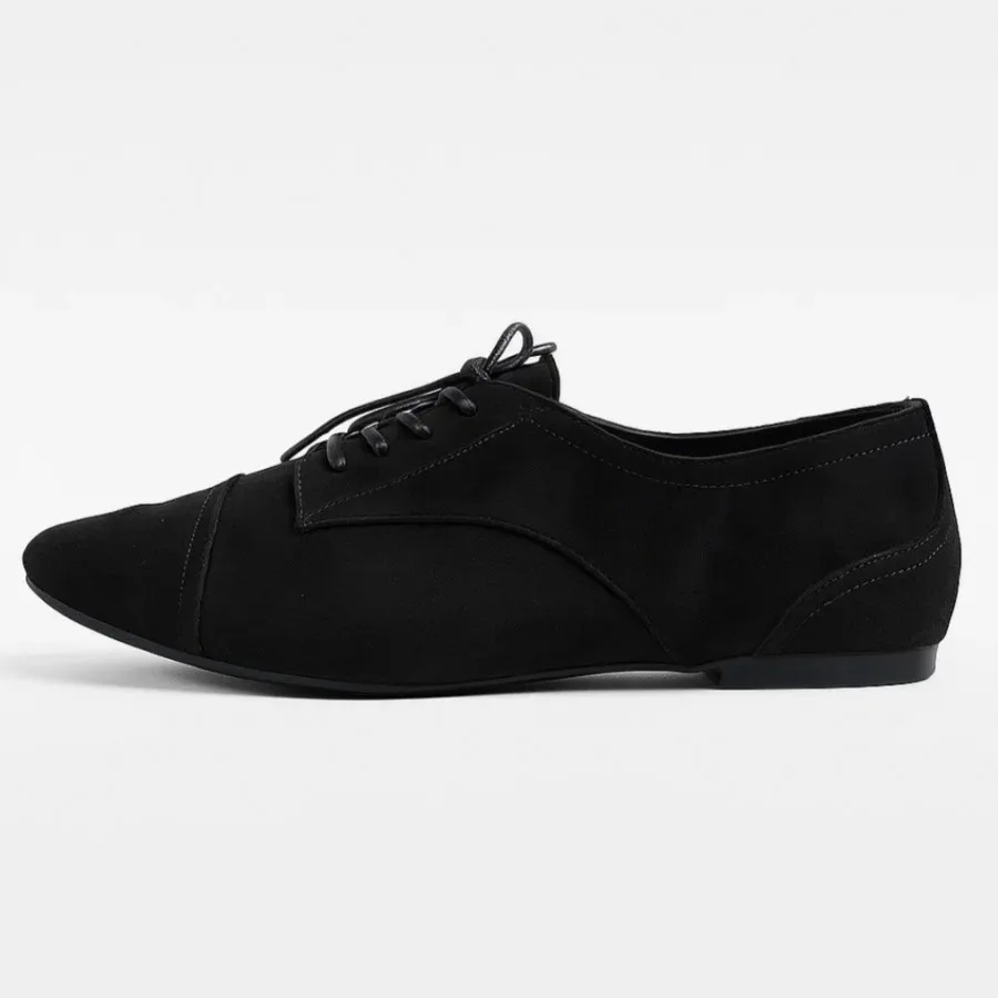 کفش مجلسی روزمره جیر مشکی