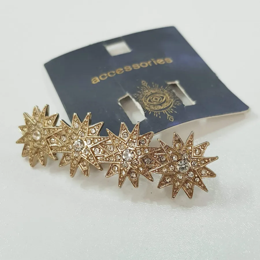 گیره مو کلیپسی نگین دار