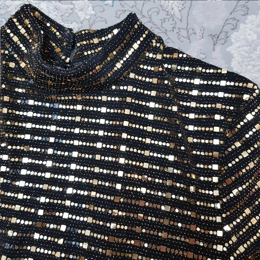 بلوز پولکی خارجی