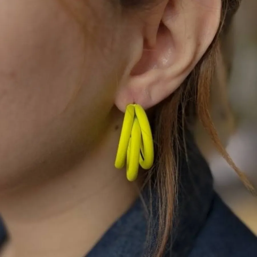 گوشواره میخ نقره