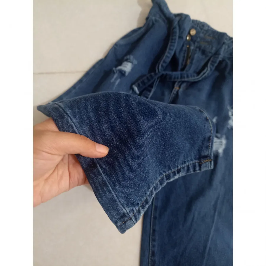 شلوار جین سرمه ای