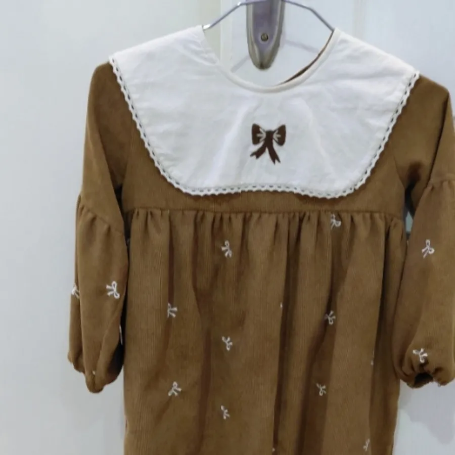 پیراهن دخترانه کبریتی