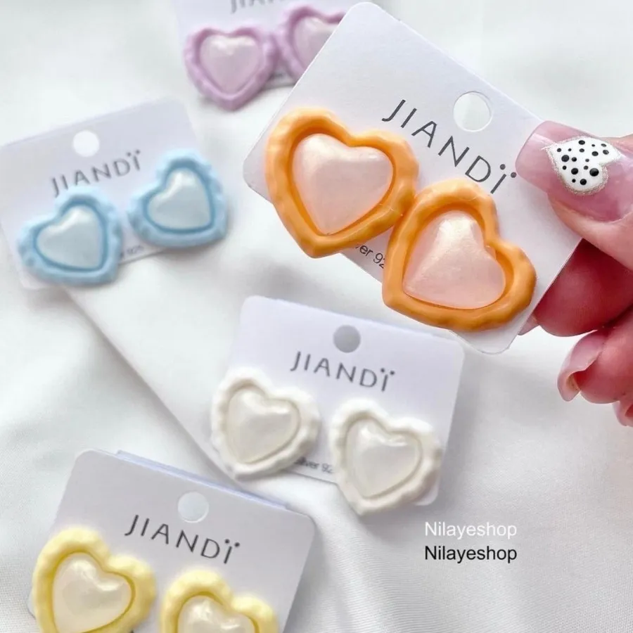 گوشواره میخ نقره