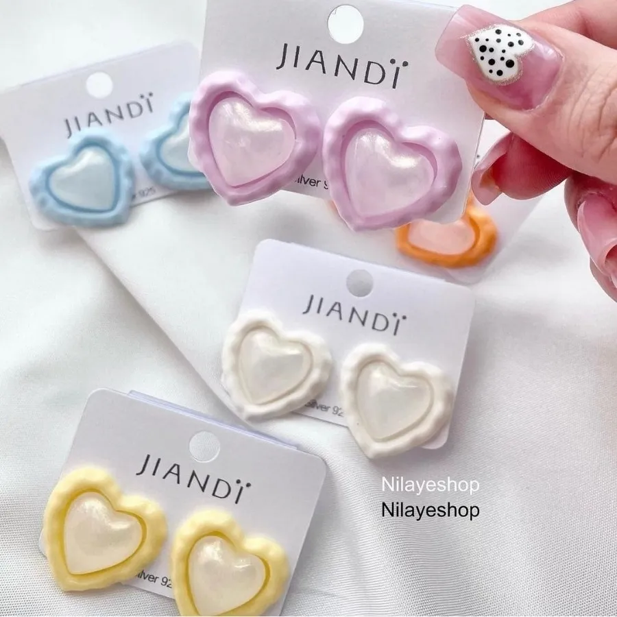 گوشواره میخ نقره