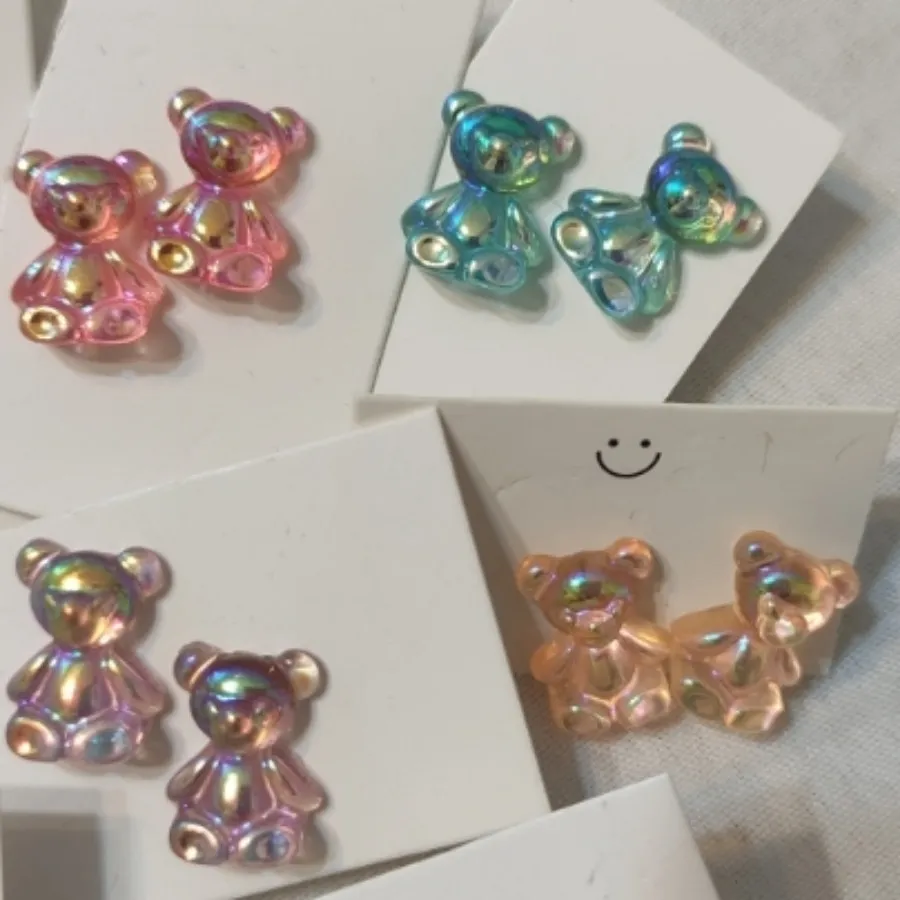 گوشواره های خرسی هولوگرام