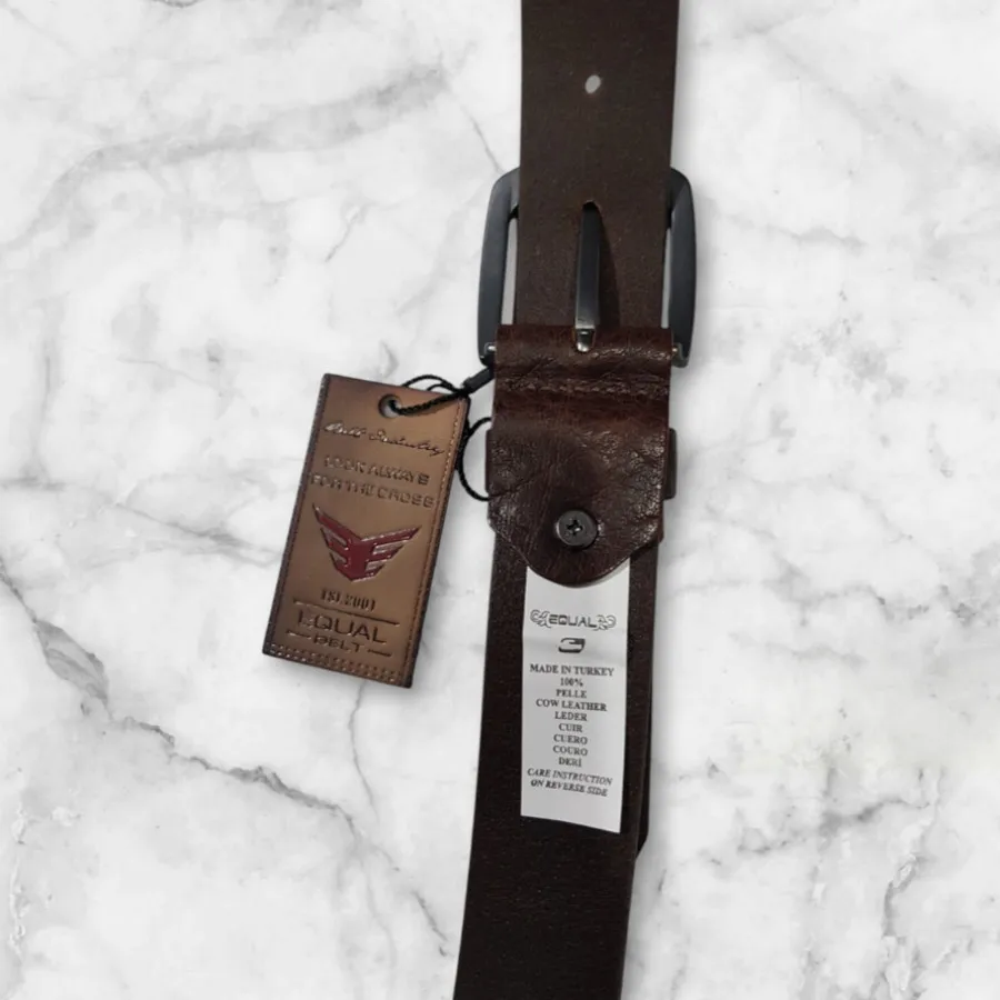 کمربند ترک قهوای سنگشور