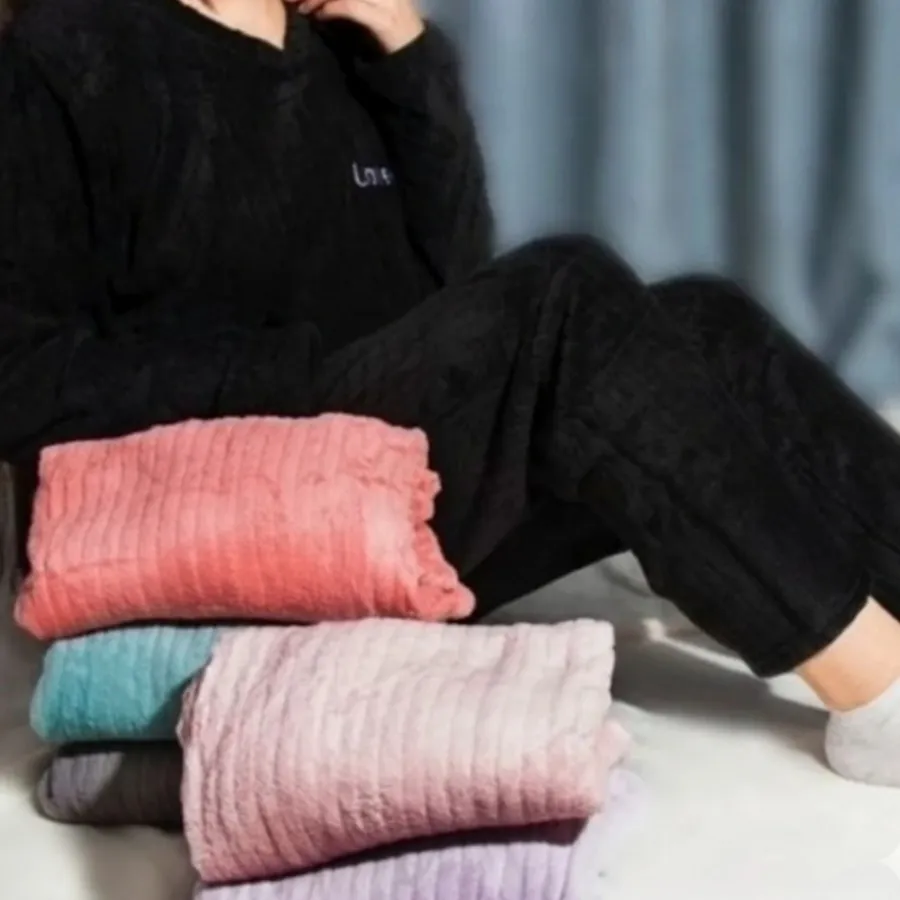 ست بلوز شلوار تدی کبریتی