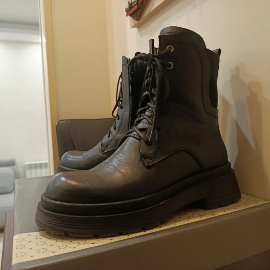 بوت چرم دولایه اورز