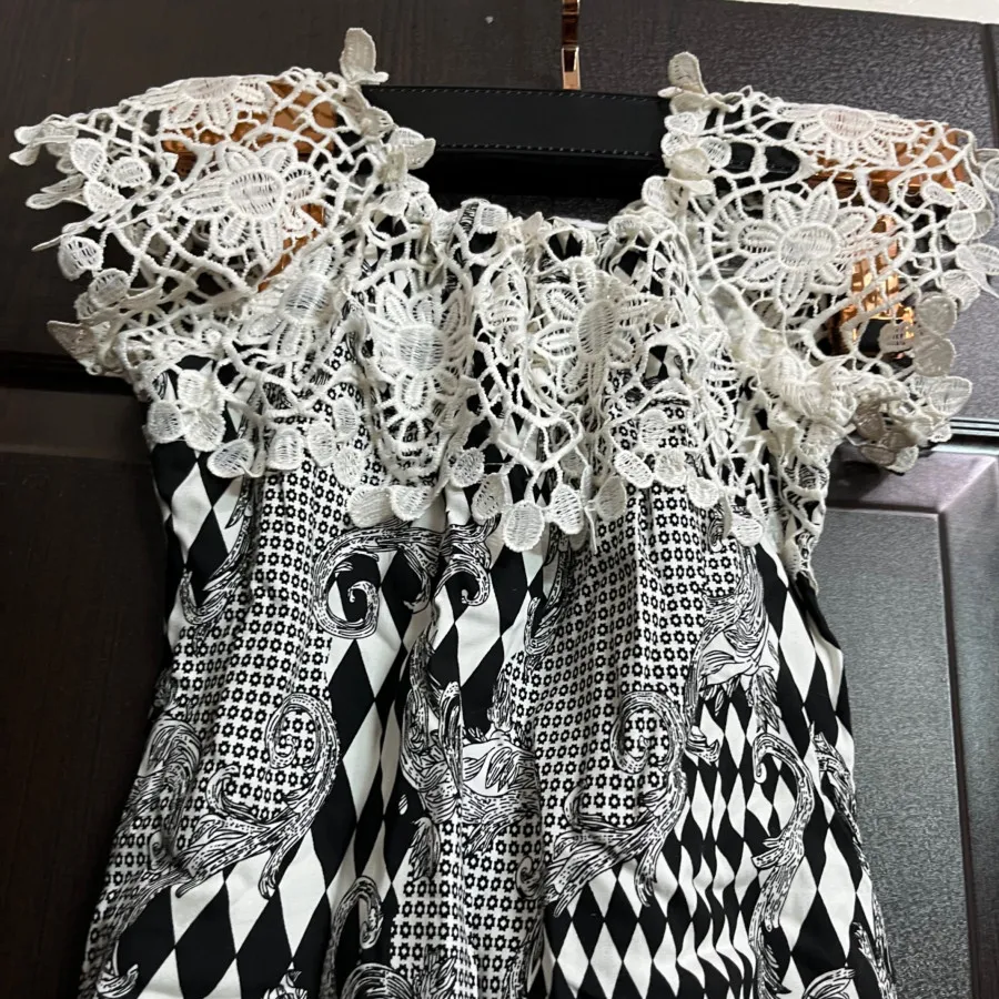 بلوز دانتل کشی کاملا نو