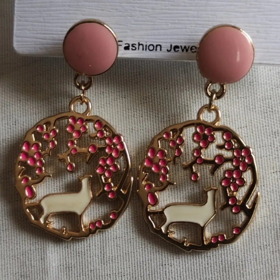 گوشواره اهو وگل