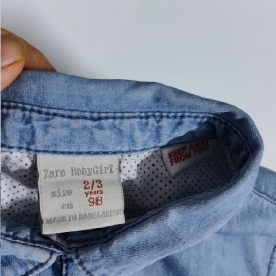 شومیز جین زارا