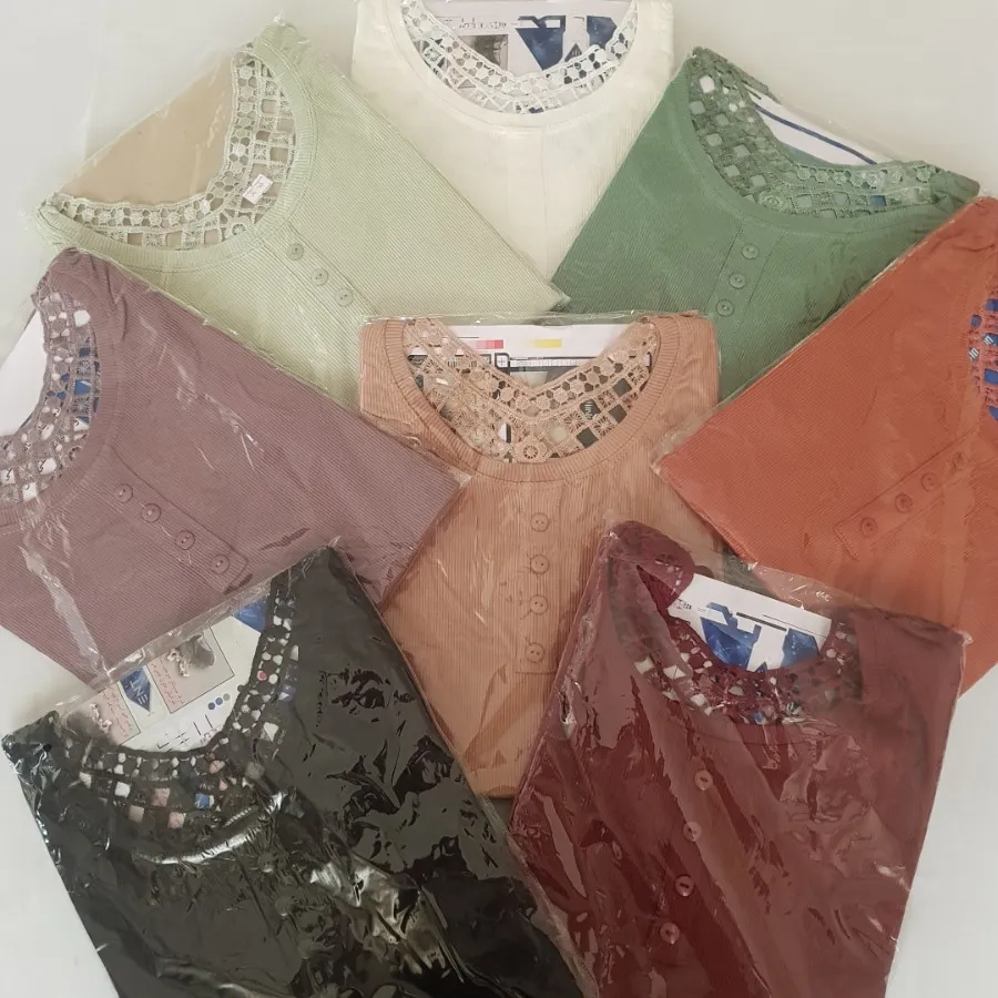 بلوز آستین بلند کبریتی