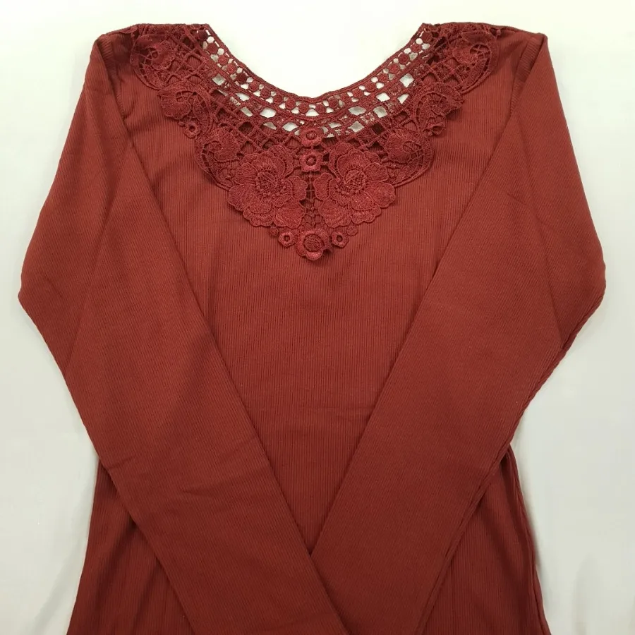 بلوز آستین بلند کبریتی