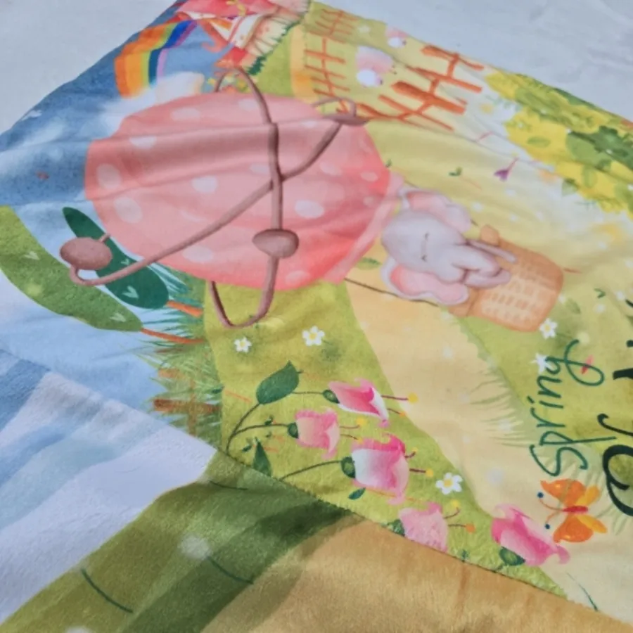 قنداق فرنگی مخمل نوزاد نو