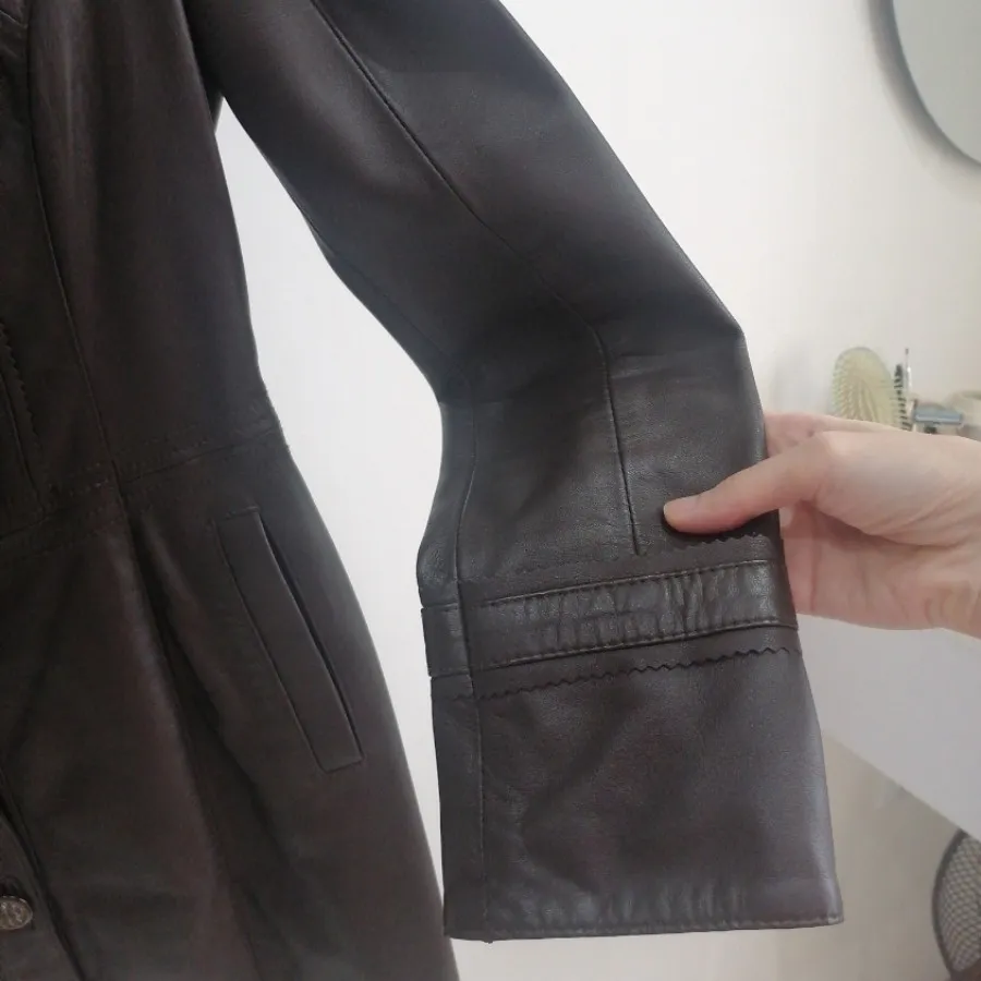 کت بلند چرم مشهد