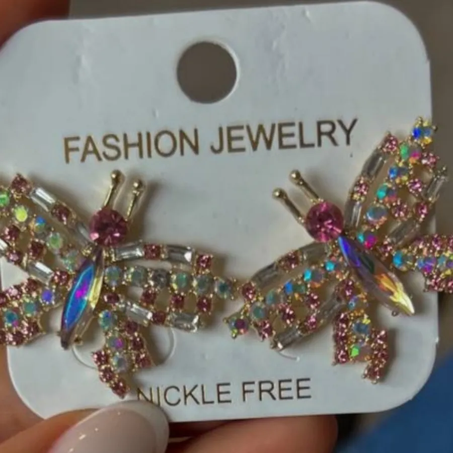 گوشواره پروانه پرنگینYSX