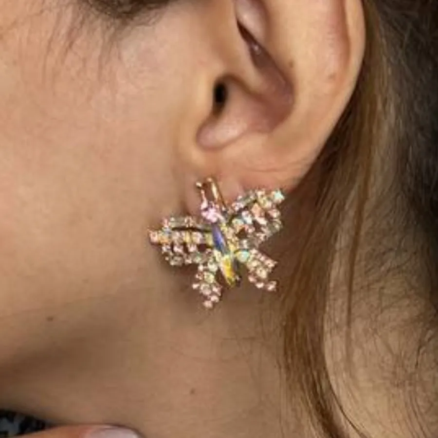 گوشواره پروانه پرنگینYSX