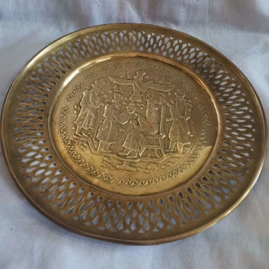 دیس برنجی آنتیک