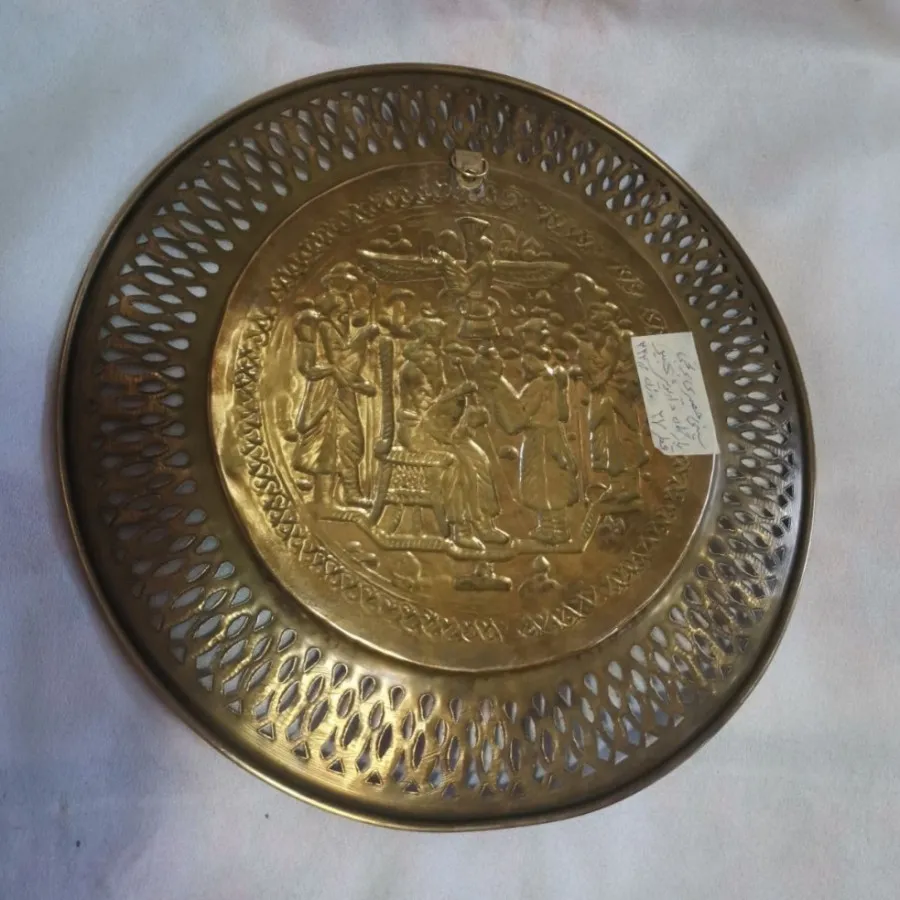 دیس برنجی آنتیک