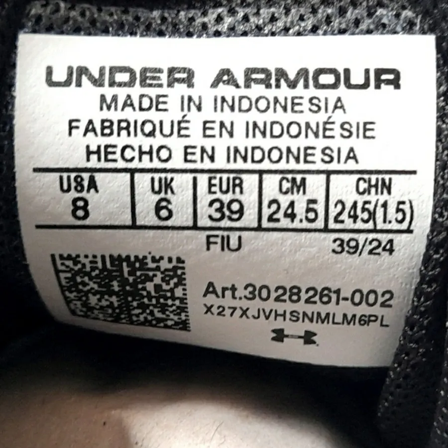 کتونی آندر آرمور مشکی اصل