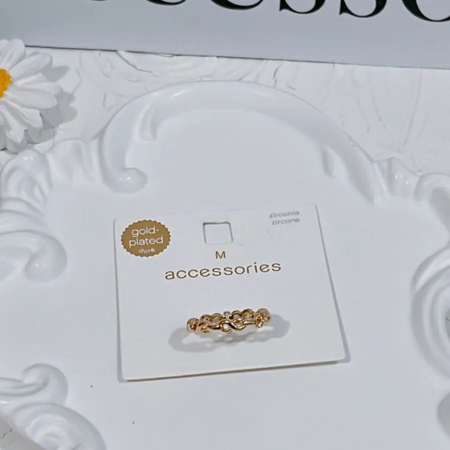 انگشتر آبکاری طلا