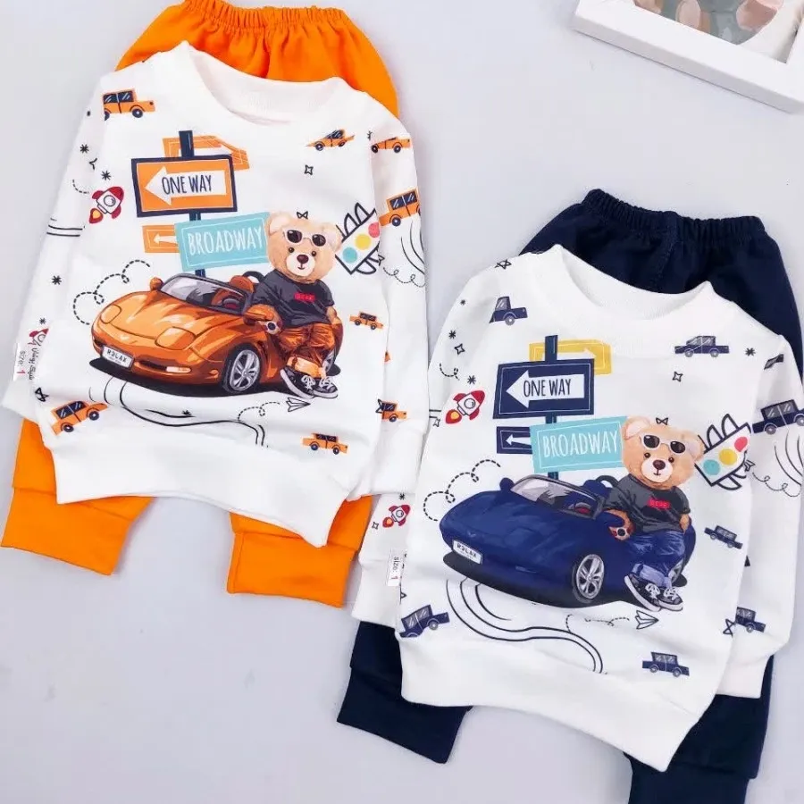 بلوز شلوار نقلی تدی و ماش