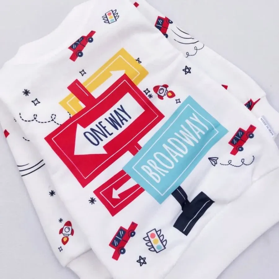 بلوز شلوار نقلی تدی و ماش