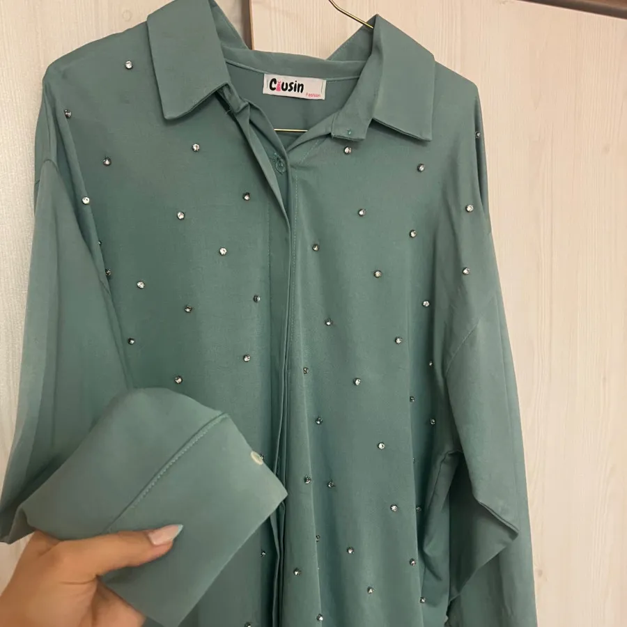 شومیز نگین دار