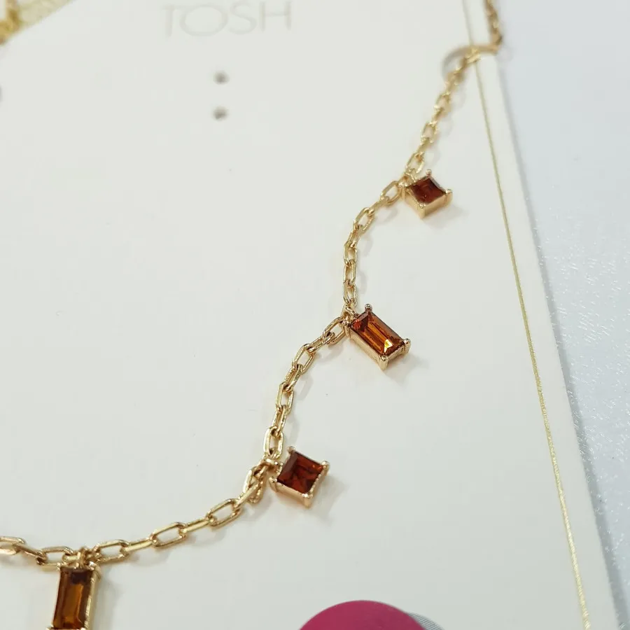 گردنبند آویز دار روکش طلا