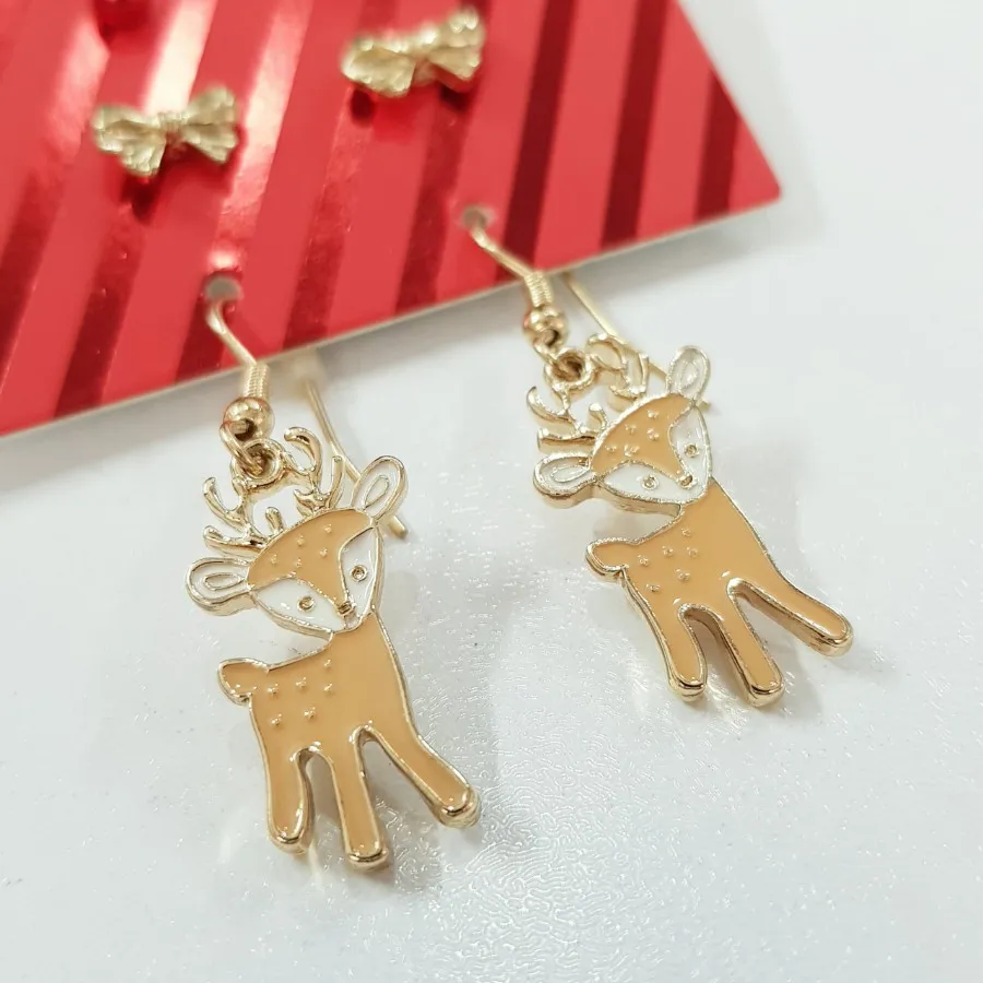 پک سه جفتی گوشواره گوزن