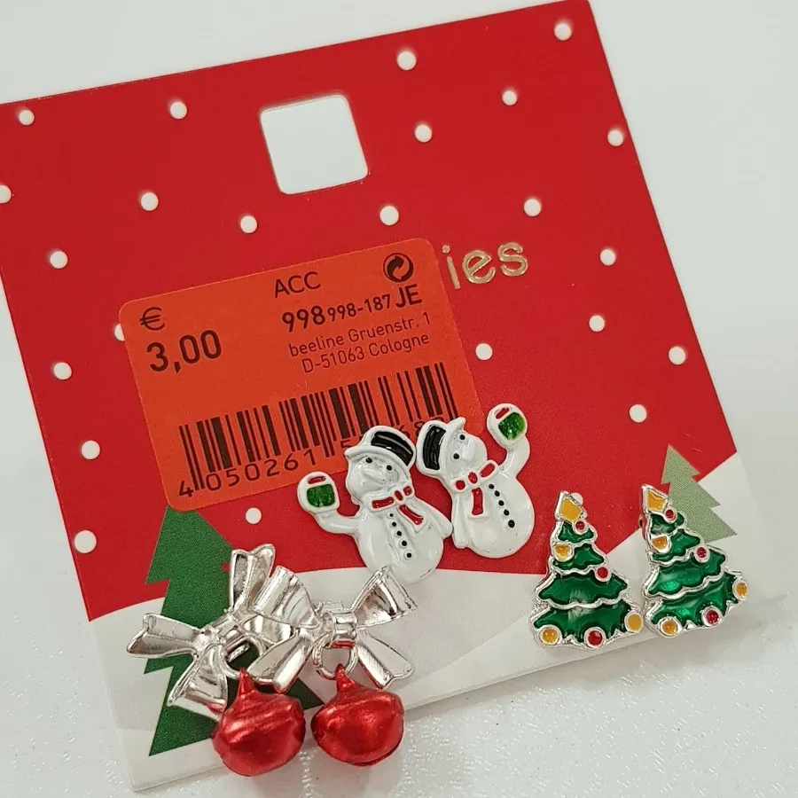 پک گوشواره کریسمسی