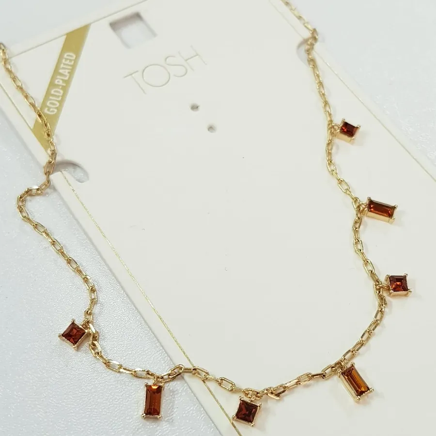 گردنبند آویزدار برند TOSH