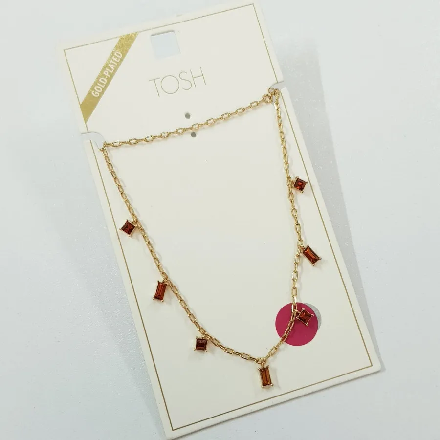 گردنبند آویزدار برند TOSH