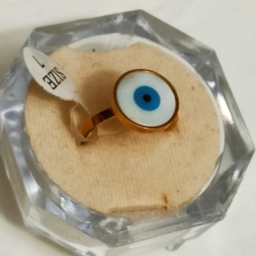 انگشتر چشم نظر  سایز7